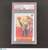 2015-16 NBA Hoops #36 Mirza Teletovic Signed Card PSA Slabbed Suns