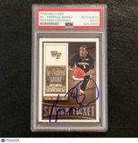 2015-16 Contenders Draft Picks #4 Al-Farouq Aminu Signed Card AUTO PSA Slabbed W