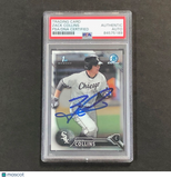 2016 Bowman Draft Chrome #BDC-40 Zack Collins Signed Card PSA Slabbed Auto White