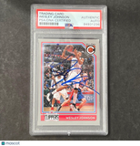 2016-17 Panini Complete #72 Wesley Johnson Signed Card Autographed AUTO PSA Slab