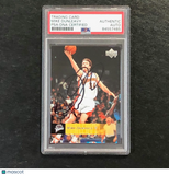 2006-07 Upper Deck #58 Mike Dunleavy Signed Card AUTO PSA Warriors