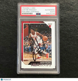 2018-19 NBA Hoops #204 Justin Holiday Signed Card AUTO PSA Slabbed Bulls