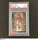 2008-09 Fleer Basketball #80 Jared Dudley Signed Card Auto PSA Slabbed Bobcats