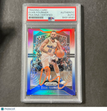 2019-20 Panini Prizm #192 Evan Fournier Signed Card AUTO PSA Slabbed Magic