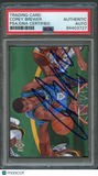 2008-09 Upper Deck Basketball #107 Corey Brewer Signed Card AUTO PSA Slabbed Tim
