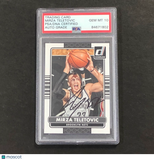 2014-15 Donruss Basketball #64 Mirza Teletovic Signed Card AUTO 10 PSA Slabbed N