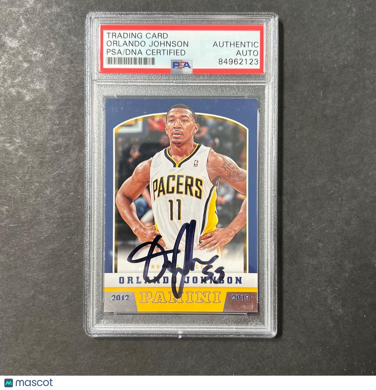 2012-13 Panini Basketball #288 Orlando Johnson Signed Card AUTO PSA Slabbed RC P