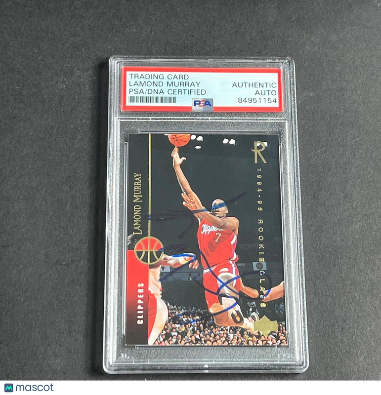 1993-94 Upper Deck #273 Lamond Murray Signed AUTO PSA Slabbed Clippers