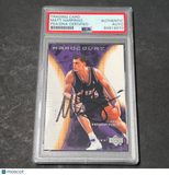 2003 Upper Deck Hardcourt #85 Matt Harpring Signed Card AUTO PSA Slabbed Jazz