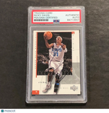 2002-03 Upper Deck Honor Roll #12 Ricky Davis Signed Card AUTO PSA Slabbed
