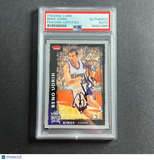 2008-09 NBA Fleer #170 Beno Udrih Signed Card AUTO PSA Slabbed Kings