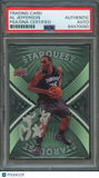 2008-09 Upper Deck STARQUEST #SQ-18 Al Jefferson Signed Card AUTO PSA Slabbed Ti