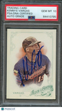 2015 Topps Allen and Ginter #189 Kennys Vargas Signed Card PSA Auto 10 Slabbed A