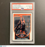 2007-08 Topps Bowman Chrome #102 Jason Kapono Signed Card AUTO PSA Slabbed Rapto