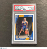 2016-17 NBA Hoops #293 Patrick McCaw Signed Card AUTO PSA Slabbed RC Warriors