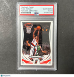 2004 Topps #138 Theo Ratliff Signed Card AUTO PSA Slabbed Trailblazers
