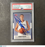 2007-08 Fleer Basketball #102 Darko Milicic Signed Card AUTO PSA Slabbed Grizzli