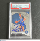 2020-21 Panini Mosaic #226 Aleksej Pokusevski Signed Card AUTO PSA Slabbed RC Th