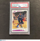 2005-06 Topps First Edition #135 Marquis Daniels Signed Card PSA Slabbed Maveric