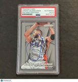 2014-15 Panini Prizm #145 Jonas Valanciunas Signed Card AUTO PSA Slabbed Toronto