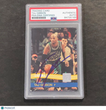 2010-11 Panini #38 Taj Gibson Signed Card Auto PSA Slabbed Bulls
