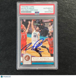 2016-17 Panini Excalibur #23 Miles Plumlee Signed Card AUTO PSA Slabbed Hornets