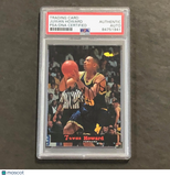 1993-94 Classic Games #5 Juwan Howard Signed Card AUTO PSA/DNA Slabbed