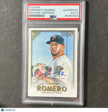 2014 Topps #87 Fernando Romero Signed Card PSA Slabbed AUTO Twins RC