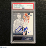 2014-15 Panini Prestige #116 Chandler Parsons Signed Card AUTO PSA/DNA Slabbed M