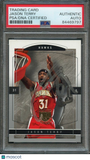 2003-04 Skybox Limited Edition #1 Jason Terry Signed Card AUTO PSA Slabbed Hawks