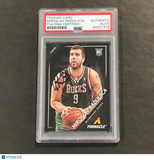 2013-14 Panini Pinnacle #30 Miroslav Raduljica Signed Card Auto PSA Slabbed Bucks