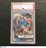 2016-17 Panini Prizm #144 Evan Fournier Signed Card AUTO PSA Slabbed Magic