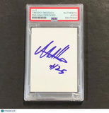Timofey Mozgov Signed Cut AUTO PSA Slabbed Lakers