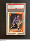 2016-17 NBA Hoops #268 Marquese Chriss Signed Card AUTO PSA Slabbed RC Suns