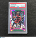 2019-20 Panini Prizm #212 Enes Kanter Signed AUTO PSA Slabbed Celtics