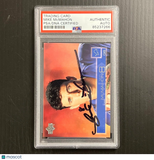 2001 Upper Deck #58 Mike Mcmahon Signed Card PSA Slabbed Auto Lions