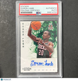 2012-13 Panini Contenders #240 Doron Lamb Signed Card AUTO PSA/DNA Slabbed