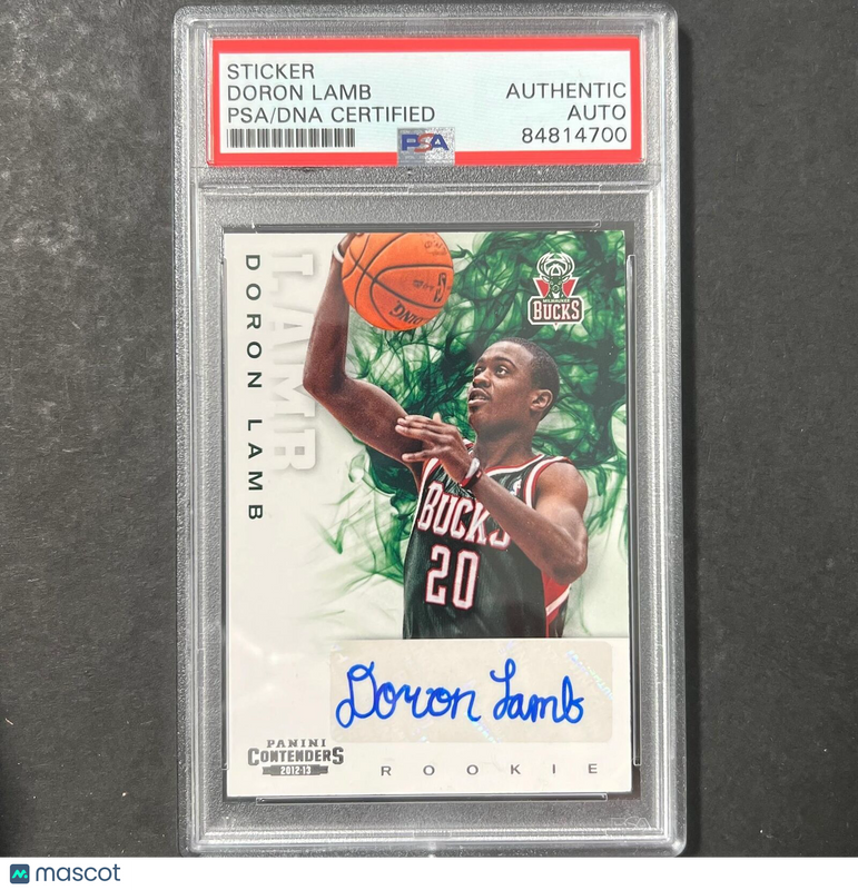 2012-13 Panini Contenders #240 Doron Lamb Signed Card AUTO PSA/DNA Slabbed