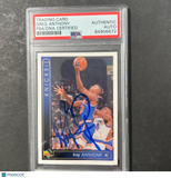 1993-94 Upper Deck #292 Greg Anthony Signed Card AUTO PSA/DNA Slabbed Knicks