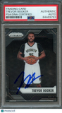 2016-17 Panini Prizm #167 Trevor Booker Signed AUTO PSA Slabbed Nets