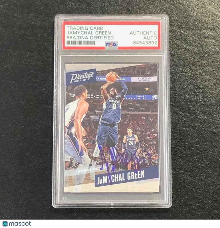 2017-18 Panini Prestige #35 JaMychal Green Signed Card AUTO PSA Slabbed Grizzlie