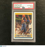 2006-07 Topps #185 Andre Miller Signed Card Auto PSA Slabbed Nuggets