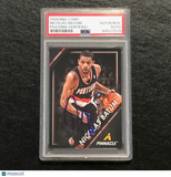 2013-14 Pinnacle Basketball #235 Nicolas Batum Signed Card AUTO PSA Slabbed Blaz