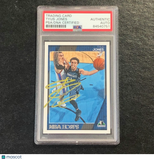 2016-17 NBA Hoops #244 Tyus Jones Signed Card AUTO PSA Slabbed Minnesota Timberw