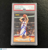 2009-10 Panini Basketball #45 Jose Calderon Signed Card AUTO PSA Slabbed Raptors