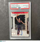 2002 Fleer #77 Tyson Chandler Signed Card AUTO PSA Slabbed Bulls