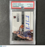 2013 Panini Momentum #25 Kendall Marshall Signed Card AUTO PSA Slabbed Suns