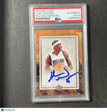 2010-11 Panini #20 Josh Howard Signed Card AUTO PSA/DNA Slabbed Mavericks