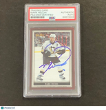 2006-07 Bee Hive Hockey #20 Mark Recchi Signed Card PSA slabbed Penguins