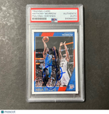 2006-07 Panini Hoops #242 Anthony Morrow Signed Card AUTO PSA/DNA Slabbed Thunde